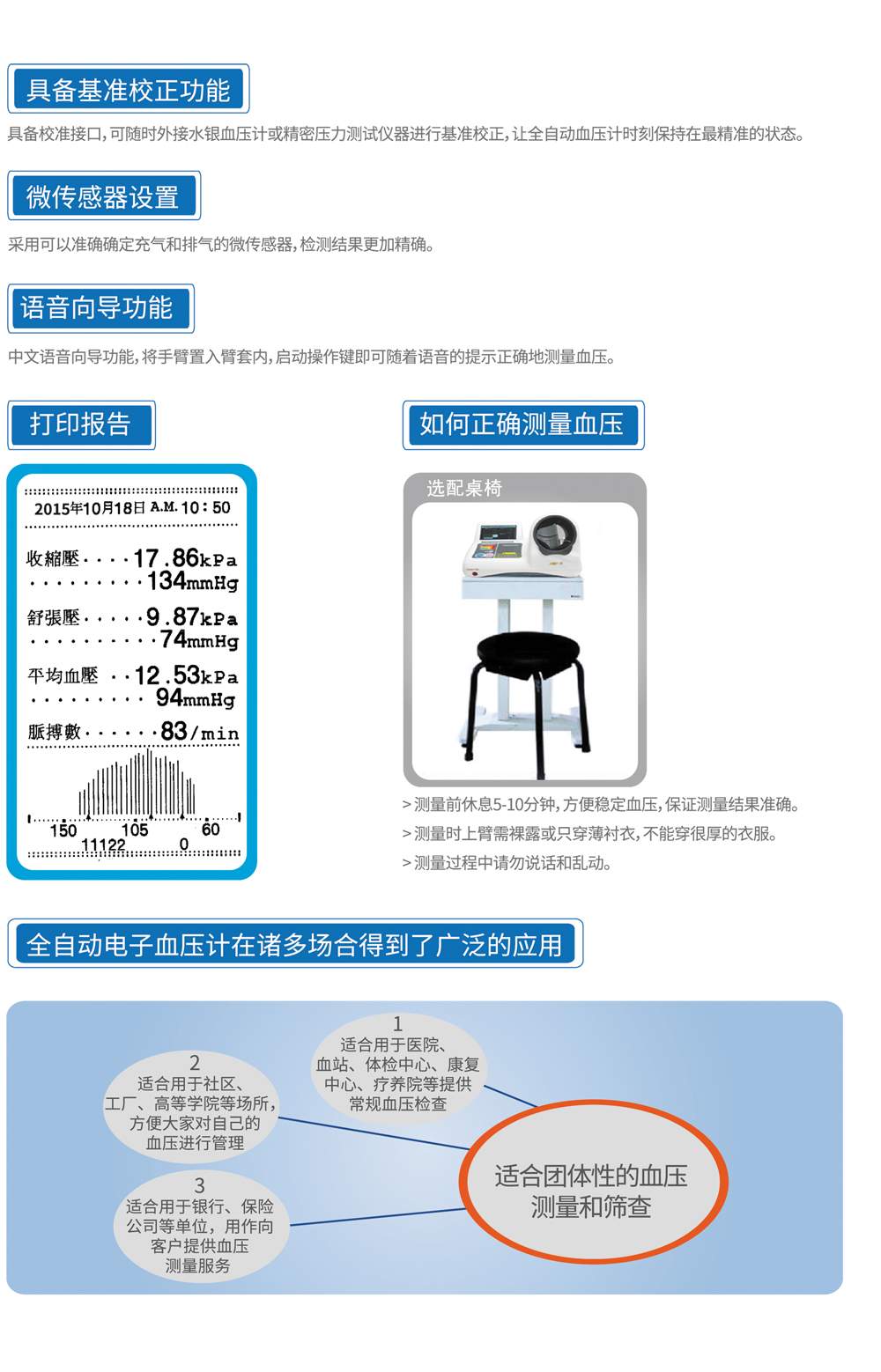 全自動(dòng)電子血壓儀