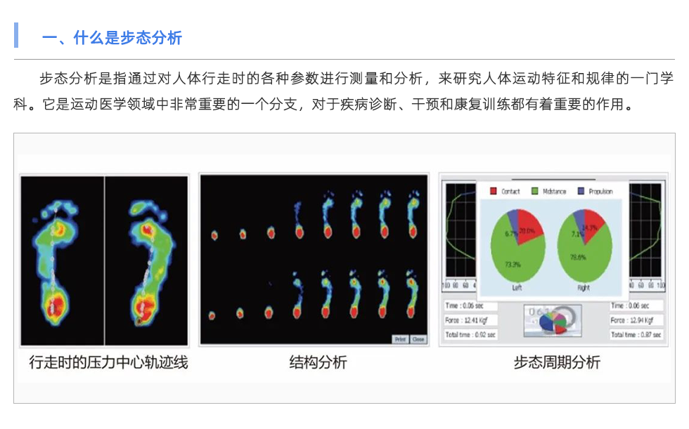 步態(tài)分析儀